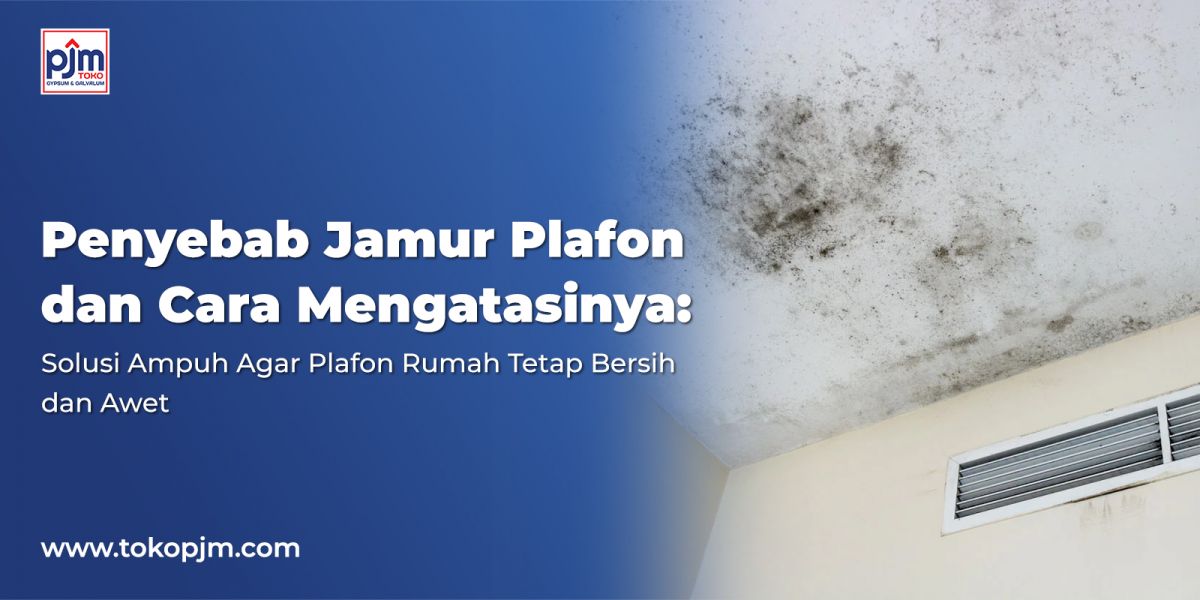 Penyebab Jamur Plafon dan Cara Mengatasinya: Solusi Ampuh Agar Plafon Rumah Tetap Bersih dan Awet